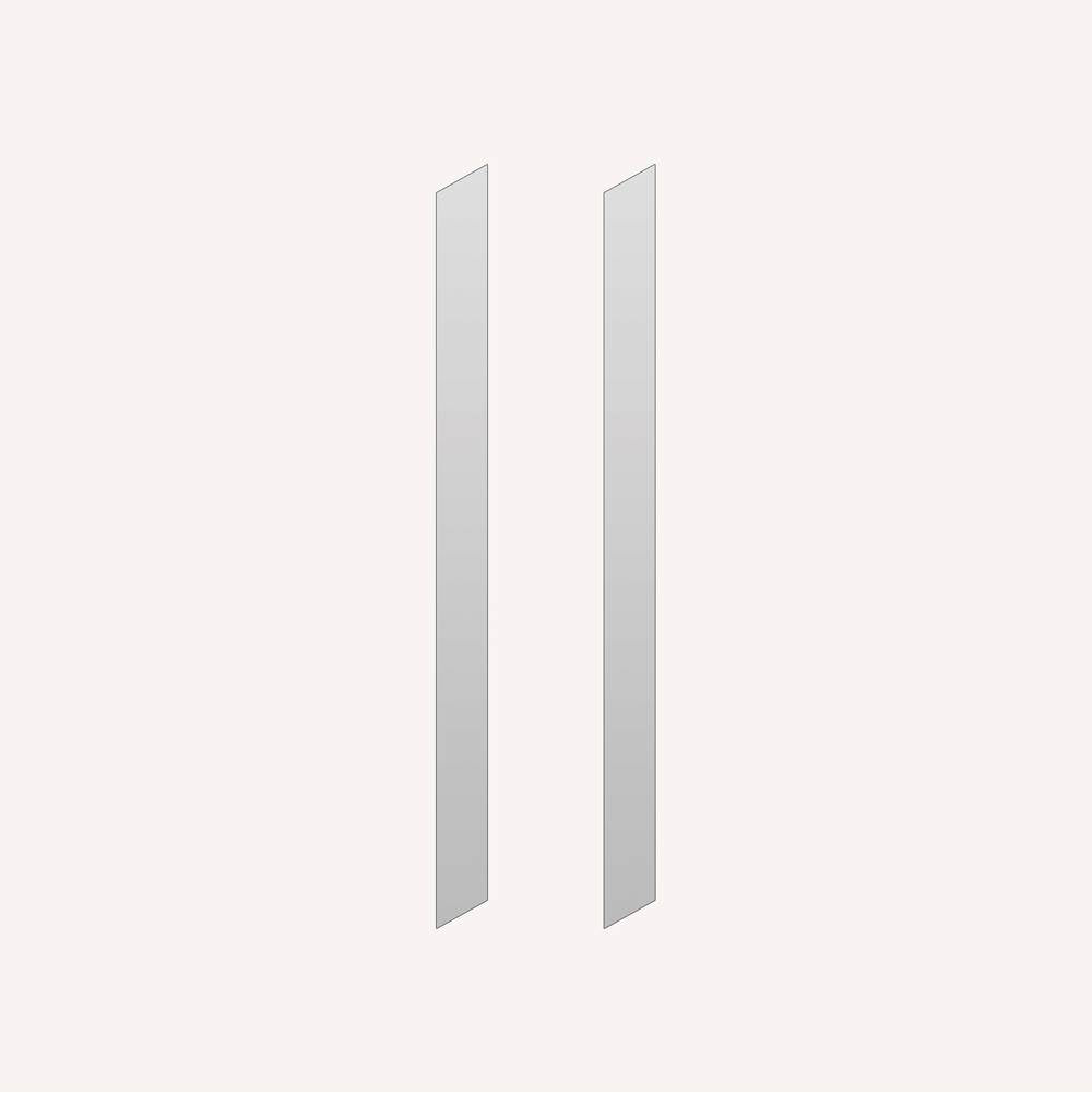 Robern - P2/M2, SURFACE KIT, 48'', D4, PLAIN - No Finish
