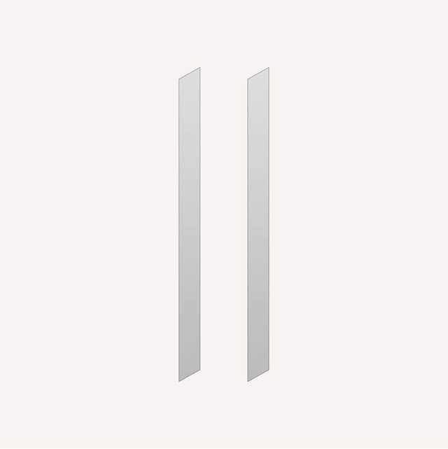 Robern - P2/M2, SURFACE KIT, 48'', D4, PLAIN - No Finish