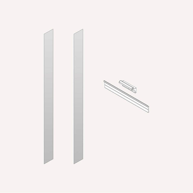 Robern - P2/M2, GANG AND SURF KIT, 72'', D6, PLN - No Finish