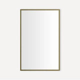 Robern - MIRROR, THIN FRAME METAL 2030, AGD BRASS - Aged Brass