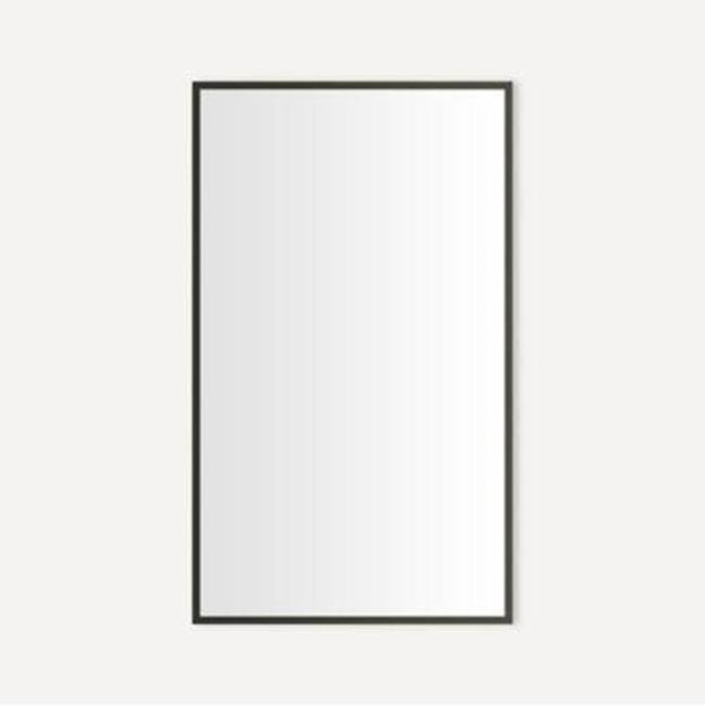 Robern - MIRROR, THIN FRAME METAL 2440, IRN BLACK - Iron Black