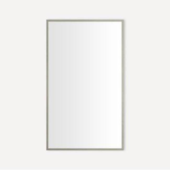 Robern - MIRROR, THIN FRAME METAL 2440, BR PEWTER - Brushed Pewter