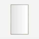Robern - MIRROR, THIN FRAME METAL 2440, BR PEWTER - Brushed Pewter