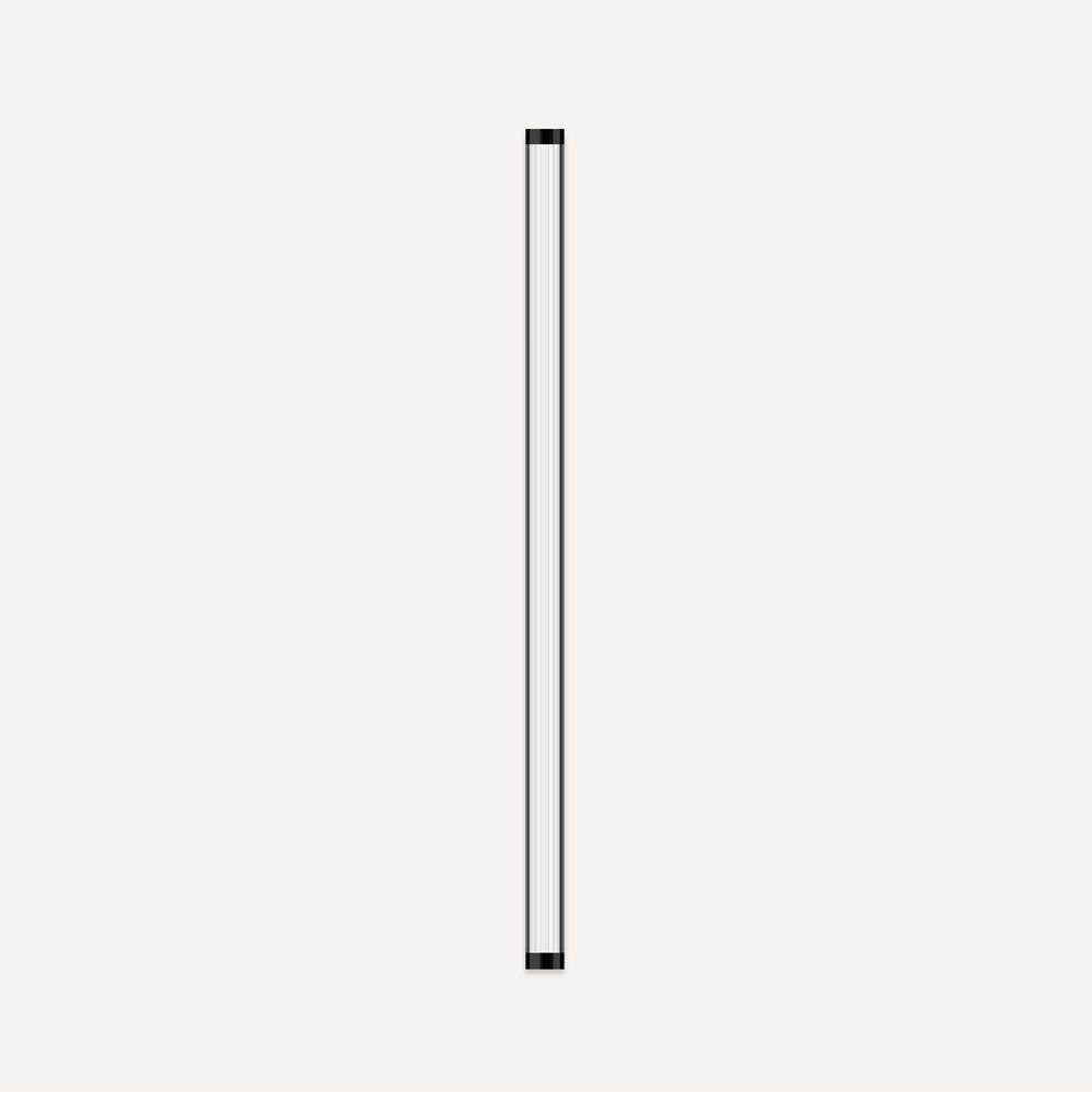 Robern - 30'',Fluted,Matte Blck,Tenor W/Sway