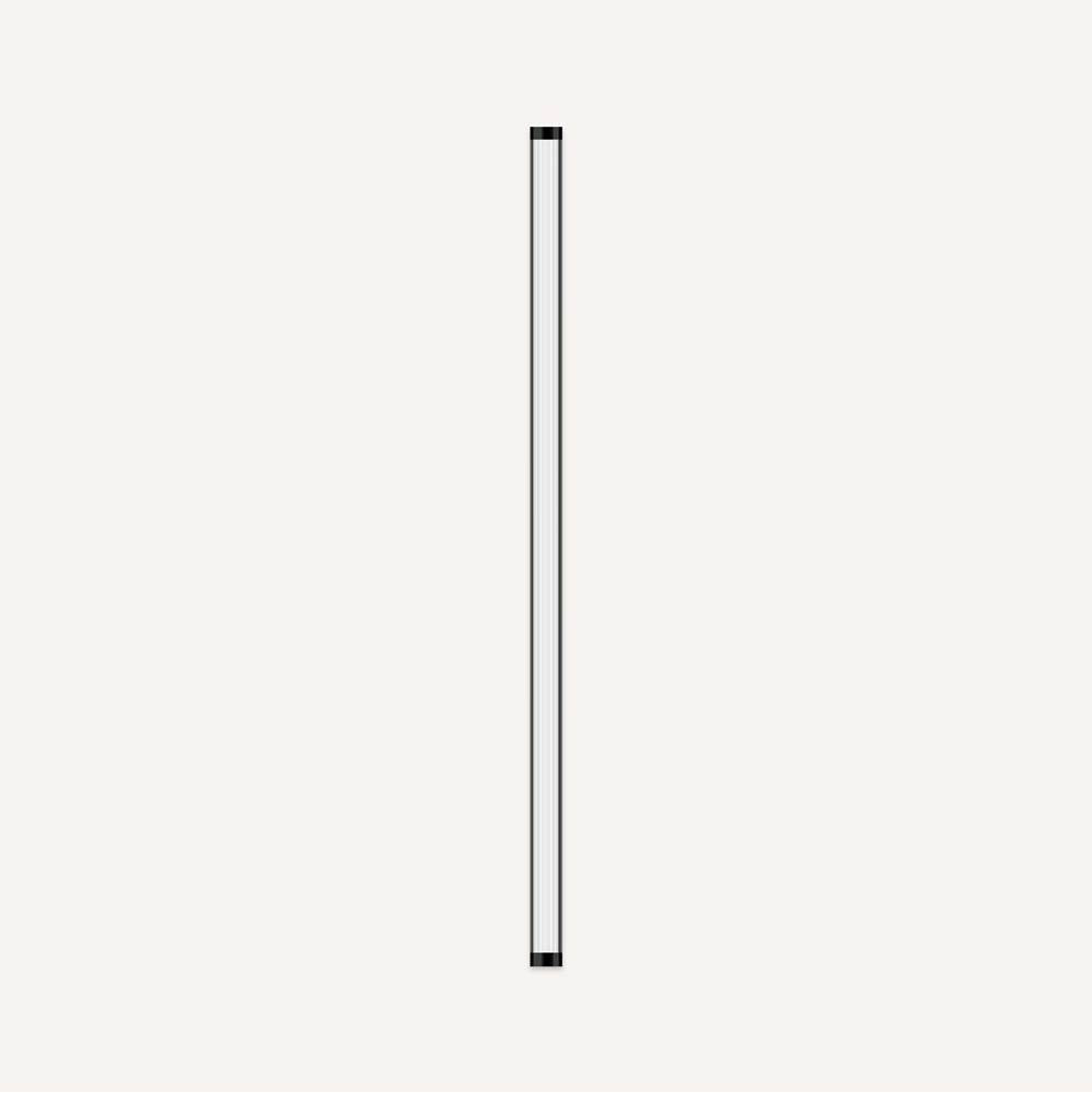 Robern - 36'',Fluted,Matte Blck,Tenor W/Sway