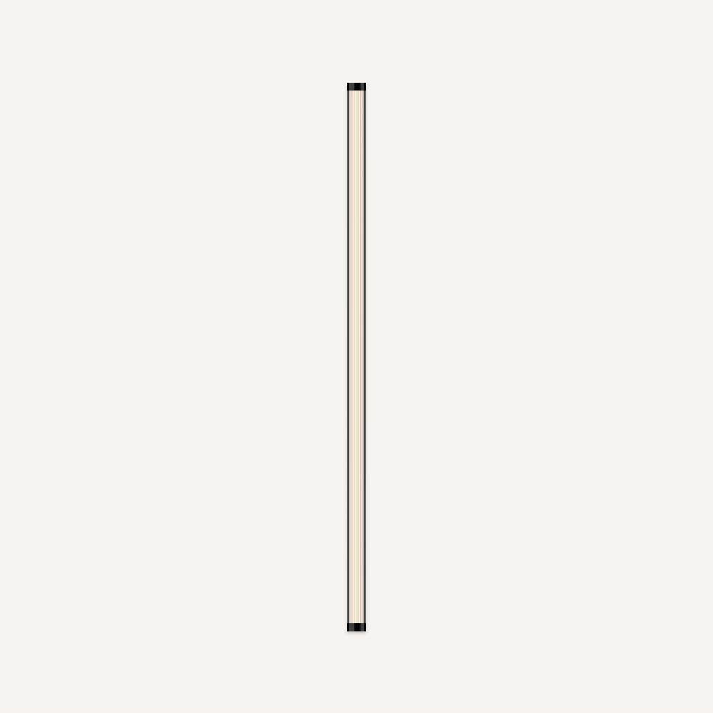 Robern - 1.375''X40'',Fluted,Matte Blck,Tenor