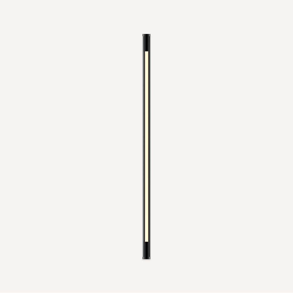 Robern - 1.375''X40'',Round,Matte Blck,Tenor