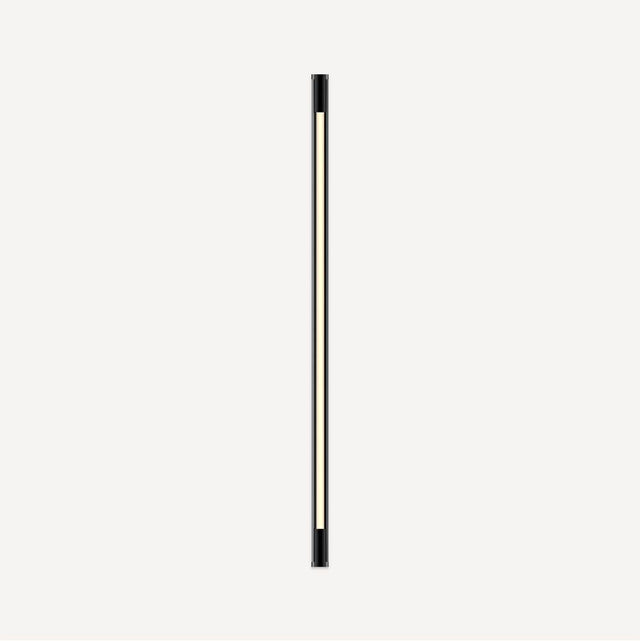 Robern - 1.375''X40'',Round,Matte Blck,Tenor
