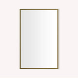 Robern - CAB, THIN FRAME MTL 2030D4, AG BRS, ELEC - Aged Brass