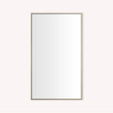 Robern - CAB, THIN FRAME MTL 2440D4, BR PEW, ELEC - Brushed Pewter
