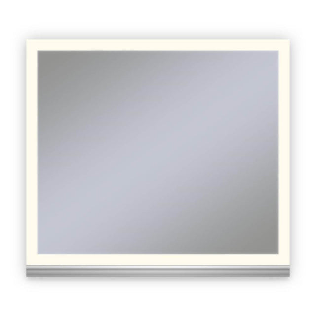 Robern - Uplift Tech Cabinet, 30'' x 27'' x 6'', Perimeter Light Pattern Mirror, 2700K Color Temperature (Warm White), Dimmable, Electric - Anodized Aluminum