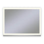 Robern - Uplift Tech Cabinet, 36'' x 27'' x 6'', Perimeter Light Pattern Mirror, 2700K Color Temperature (Warm White), Dimmable, Electric - Anodized Aluminum