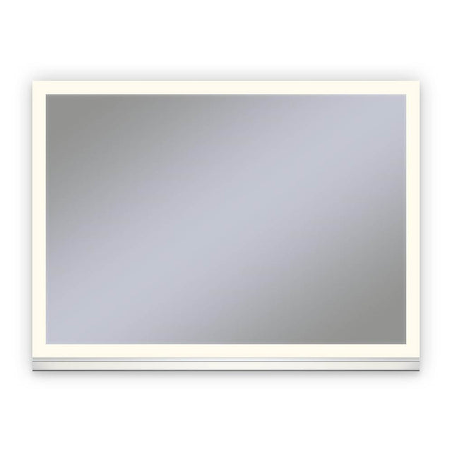 Robern - Uplift Tech Cabinet, 36'' x 27'' x 6'', Perimeter Light Pattern Mirror, 2700K Color Temperature, Dimmable, Electric, Night Light and Defogger - Anodized Aluminum