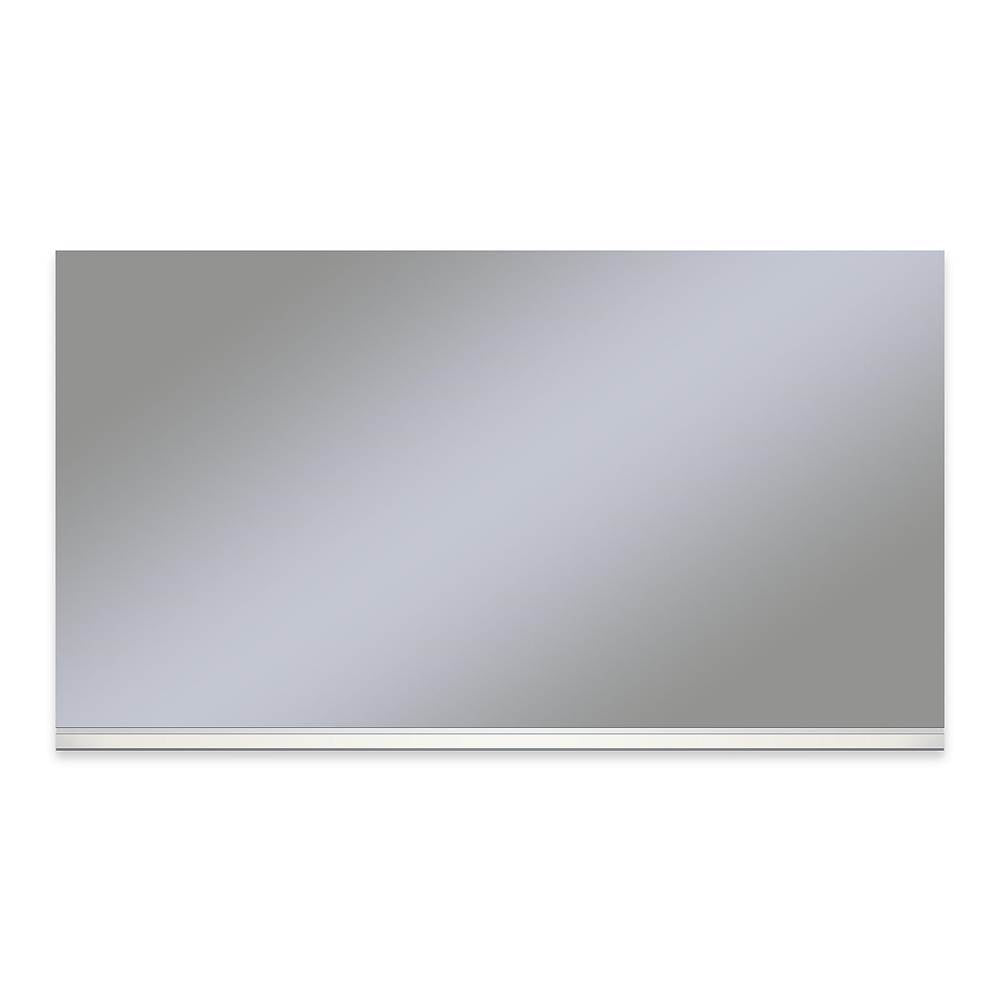 Robern - Uplift Tech Cabinet, 48'' x 27'' x 6'', Non-Lit Mirror, Electric, Night Light and Defogger - Anodized Aluminum