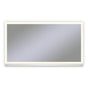Robern - Uplift Tech Cabinet, 48'' x 27'' x 6'', Perimeter Light Pattern Mirror, 2700K Color Temperature, Dimmable, Electric, Night Light and Defogger - Anodized Aluminum