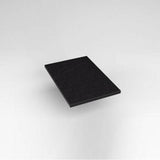 Robern - Engineered Stone Vanity Top, 13'' x 19'' x 3/4'', Dry Top, Lava Black