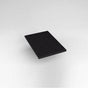 Robern - Engineered Stone Vanity Top, 13'' x 19'' x 3/4'', Dry Top, Lava Black