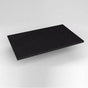Robern - Engineered Stone Vanity Top, 31'' x 19'' x 3/4'', Dry Top, Lava Black