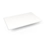 Robern - Engineered Stone Vanity Top, 31'' x 19'' x 3/4'', Dry Top, White Zeus Extreme