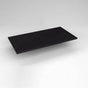 Robern - Engineered Stone Vanity Top, 37'' x 19'' x 3/4'', Dry Top, Lava Black
