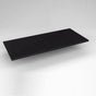Robern - Engineered Stone Vanity Top, 43'' x 19'' x 3/4'', Dry Top, Lava Black