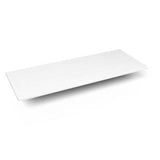 Robern - Engineered Stone Vanity Top, 49'' x 19'' x 3/4'', Dry Top, Quartz White