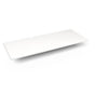 Robern - Engineered Stone Vanity Top, 49'' x 19'' x 3/4'', Dry Top, White Zeus Extreme