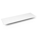 Robern - Engineered Stone Vanity Top, 61'' x 19'' x 3/4'', Dry Top, Quartz White