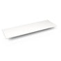Robern - Engineered Stone Vanity Top, 61'' x 19'' x 3/4'', Dry Top, White Zeus Extreme
