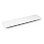 Robern - Engineered Stone Vanity Top, 73'' x 19'' x 3/4'', Dry Top, Quartz White