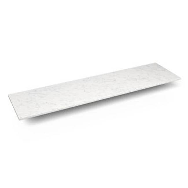 Robern - Engineered Stone Vanity Top, 73'' x 19'' x 3/4'', Dry Top, Lyra