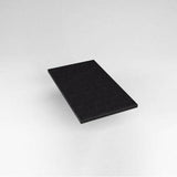 Robern - Engineered Stone Vanity Top, 13'' x 22'' x 3/4'', Dry Top, Lava Black