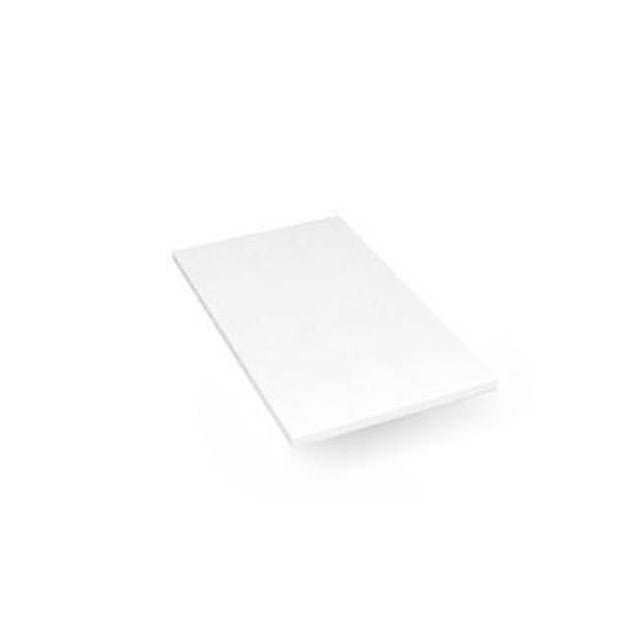 Robern - Engineered Stone Vanity Top, 13'' x 22'' x 3/4'', Dry Top, Quartz White