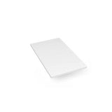 Robern - Engineered Stone Vanity Top, 13'' x 22'' x 3/4'', Dry Top, White Zeus Extreme