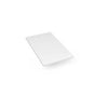 Robern - Engineered Stone Vanity Top, 13'' x 22'' x 3/4'', Dry Top, White Zeus Extreme