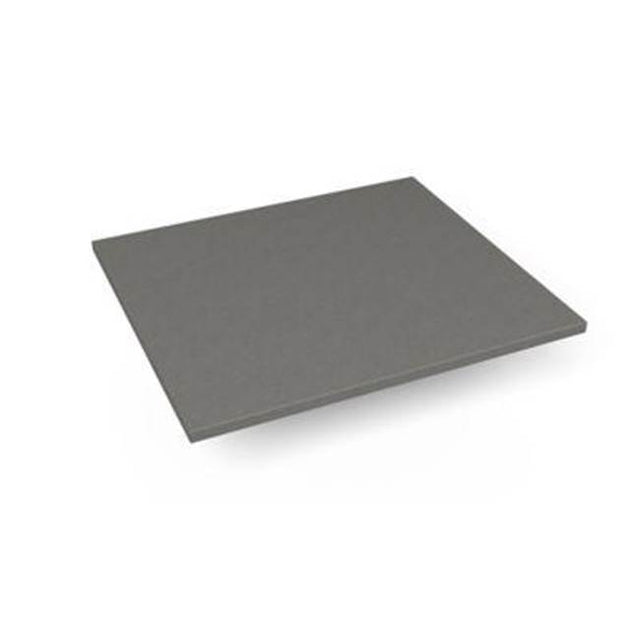 Robern - Engineered Stone Vanity Top, 25'' x 22'' x 3/4'', Dry Top, Stone Gray