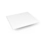 Robern - Engineered Stone Vanity Top, 25'' x 22'' x 3/4'', Dry Top, Quartz White