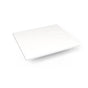 Robern - Engineered Stone Vanity Top, 25'' x 22'' x 3/4'', Dry Top, White Zeus Extreme