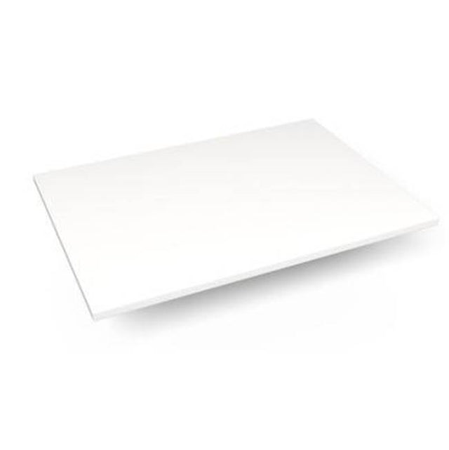 Robern - Engineered Stone Vanity Top, 31'' x 22'' x 3/4'', Dry Top, White Zeus Extreme
