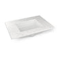 Robern - Engineered Stone Vanity Top, 31'' x 22'' x 3/4'', Center Undercounter Sink, Lyra, Single Hole