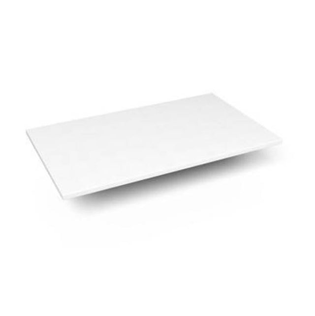 Robern - Engineered Stone Vanity Top, 37'' x 22'' x 3/4'', Dry Top, Quartz White