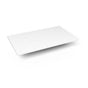 Robern - Engineered Stone Vanity Top, 37'' x 22'' x 3/4'', Dry Top, Quartz White
