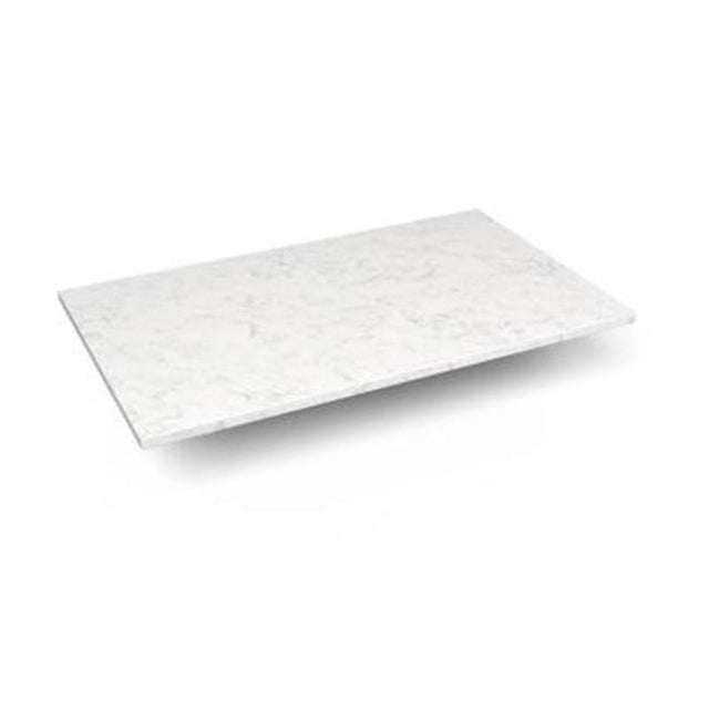 Robern - Engineered Stone Vanity Top, 37'' x 22'' x 3/4'', Dry Top, Lyra