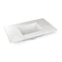 Robern - Engineered Stone Vanity Top, 37'' x 22'' x 3/4'', Center Undercounter Sink, Lyra, Single Hole