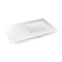 Robern - Engineered Stone Vanity Top, 37'' x 22'' x 3/4'', Right Offset Undercounter Sink, Quartz White, Single Hole