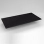 Robern - Engineered Stone Vanity Top, 43'' x 22'' x 3/4'', Dry Top, Lava Black