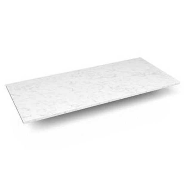 Robern - Engineered Stone Vanity Top, 49'' x 22'' x 3/4'', Dry Top, Lyra