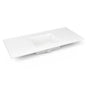 Robern - Engineered Stone Vanity Top, 49'' x 22'' x 3/4'', Center Undercounter Sink, Quartz White, Three Hole
