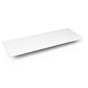 Robern - Engineered Stone Vanity Top, 61'' x 22'' x 3/4'', Dry Top, Quartz White