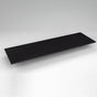 Robern - Engineered Stone Vanity Top, 73'' x 22'' x 3/4'', Dry Top, Lava Black